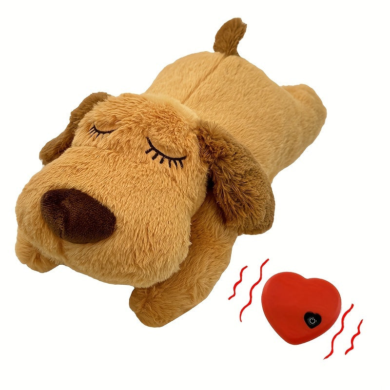 Peluche calmante con battito cardiaco per cani