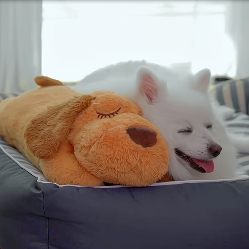 Peluche calmante con battito cardiaco per cani